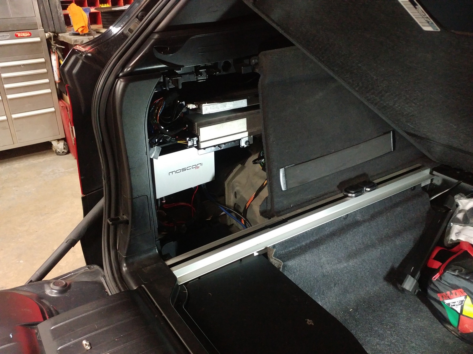 Mosconi D2 amplifier BMW x50