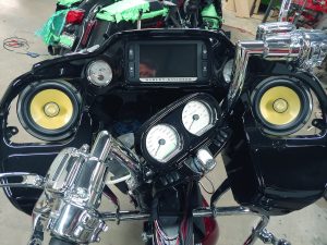 Road Glide audio system upgrade