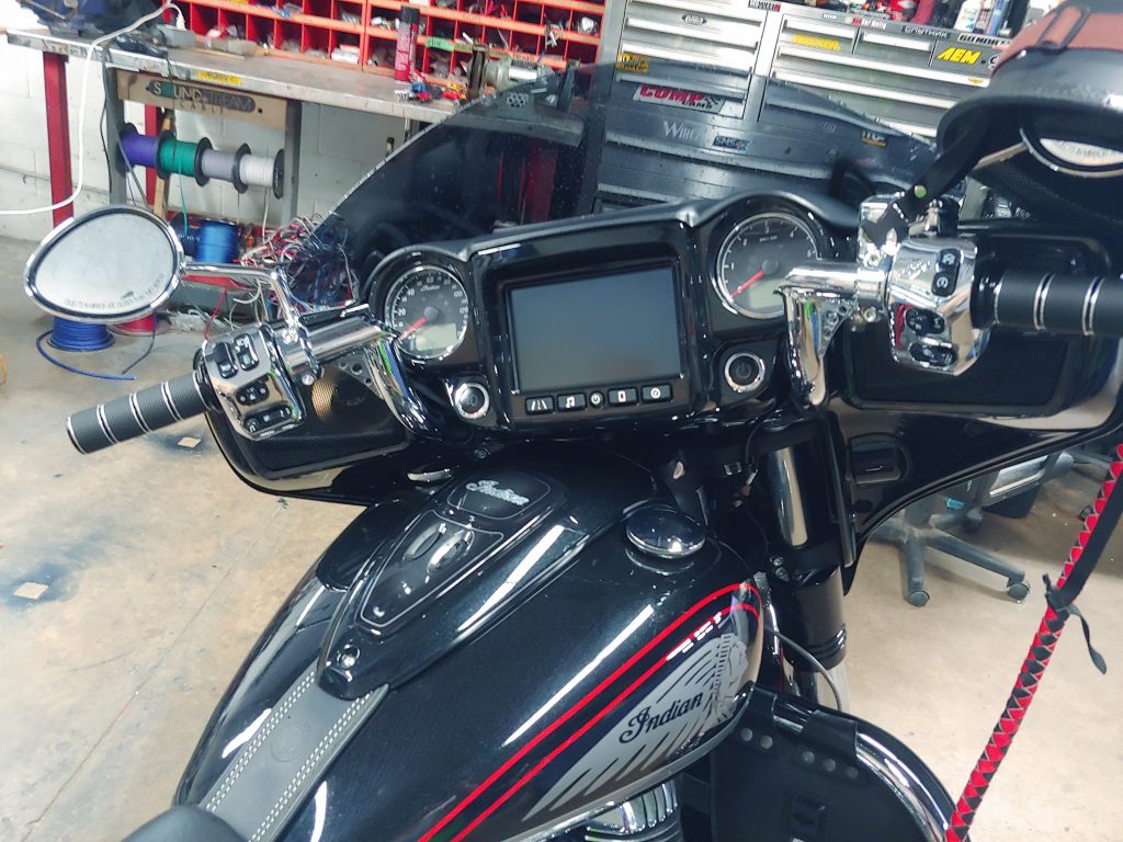 Indian Chieftain sound system upgrade