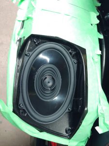 Harley Davidson Rockford Fosgate speakers