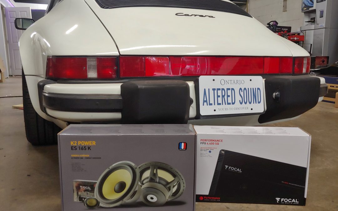 Porsche 911 sound system