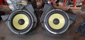 Harley Davidson Road Glide sound system