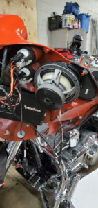 Harley Davidson Road Glide amplifier install