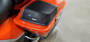 Harley Davidson saddlebag speakers