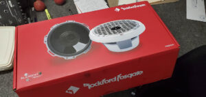 Rockford Fosgate 8" coaxial speakers